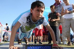 В Чите проходит одно из крупнейших молодежных мероприятий военно-патриотическая игра «Зарница»