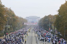 Количество участников Кросса наций в Екатеринбурге составило более 46 тыс. человек